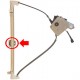 mecanisme leve vitre electrique JEEP CHEROKEE (2005-03/2008) - 4 Portes Arriere Coté Conducteur AVEC MOTEUR