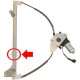 mecanisme leve vitre electrique JEEP CHEROKEE (2005-03/2008) - 4 Portes Avant Coté Conducteur AVEC MOTEUR