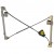 mecanisme leve vitre electrique SEAT IBIZA (01/2002-05/2008) - 2 Portes Avant Coté Passager SANS MOTEUR