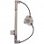mecanisme leve vitre electrique MAZDA 3 (10/2003-06/2009) (BK) - 4 Portes Arrere SANS MOTEUR