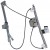 mecanisme leve vitre electrique BMW SERIE 5 BREAK (2003-2010) E61 - 4 Portes Avant Coté Passager SANS MOTEUR