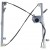 mecanisme leve vitre electrique RENAULT KANGOO (10/2008-) 2 Portes Avant Coté Conducteur SANS MOTEUR